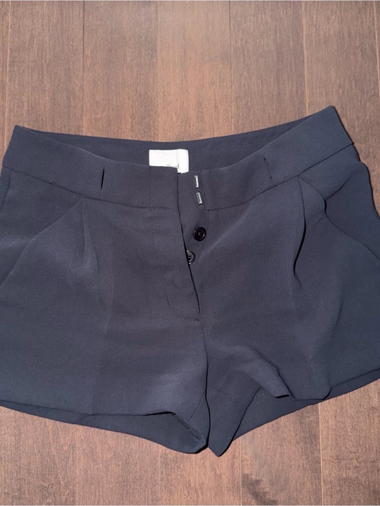 Wilfred Pants - Wilfred Navy High-Waist Tailored Shorts